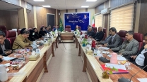 حضور مدیر شرکت خدمات حمایتی در جلسه هماهنگی کشت پاییزه 