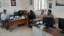 بازدید کار گروه پایش استان از انبار کارگزاری تعاونی روستایی مهمویی 