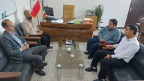 دیدار مدیر شرکت خدمات حمایتی کشاورزی چهارمحال و بختیاری با سرپرست جهاد کشاورزی شهرکرد 