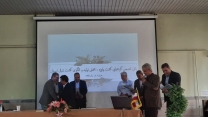 تجلیل از مدیر شرکت خدمات حمایتی کشاورزی  آذربایجان غربی توسط مدیریت جهاد کشاورزی شهرستان خوی