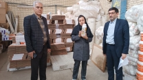 بازدید از کارخانه کود تفاهم نامه ای شرکت توسعه مزرعه پایدار پارسیان در شهرک صنعتی شهرستان آق قلا