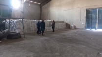 بازدید اکیپ پایش استان کردستان از انبار سازمانی شهرستان بیجار