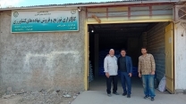 بازدید از کارگزاری  کود هارون ابایی در شهرستان  مراوه تپه گلستان