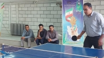 برگزاری مسابقات تنیس به مناسبت هفته دولت در استان چهارمحال و بختیاری