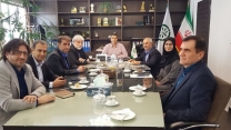 جلسه تودیع مدیر توزیع، حمل و نگهداری