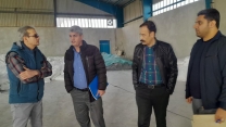 بازدید کارشناس  محترم واحد توزیع ، حمل ، نگهداری ستاد از کارگزاریهای کود استان مرکزی 