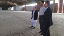بازدید معاونت تولیدات گیاهی سازمان از انبار سازمانی 