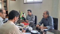 ملاقات چهره به چهره مدیر شرکت خدمات حمایتی کشاورزی استان اصفهان با سردبیر مجله برزگر